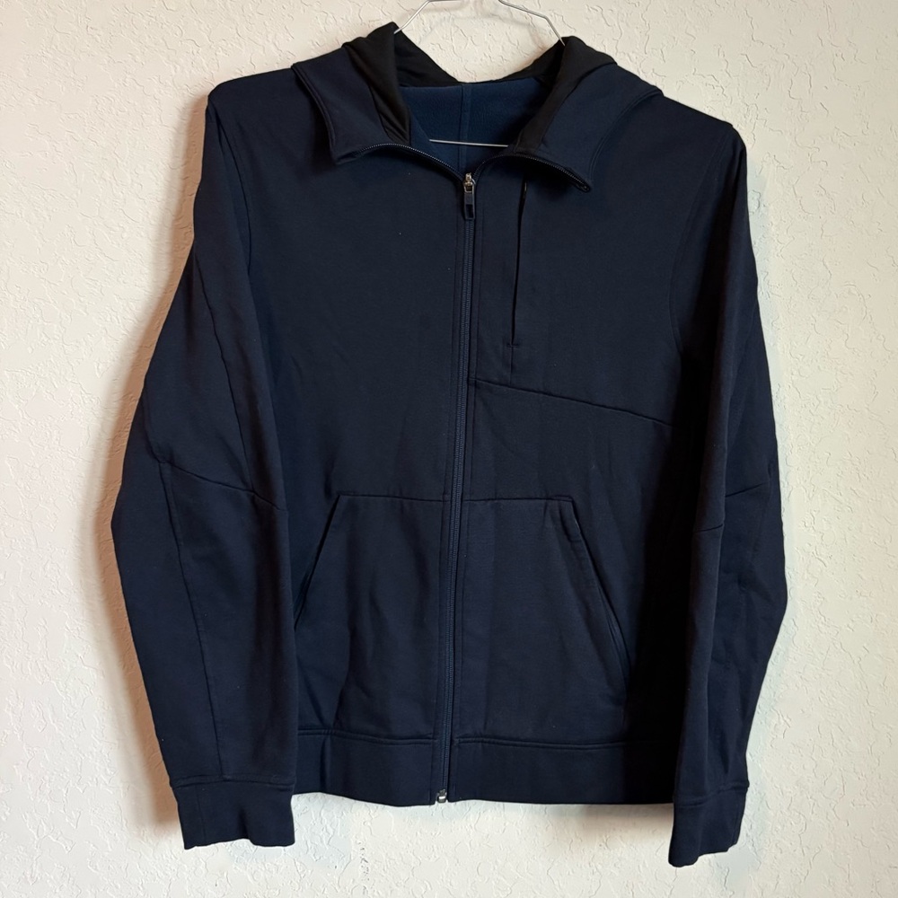 lululemon athletica Mens Full Zip Hoodie Size Small Athletic Gym Like Scuba